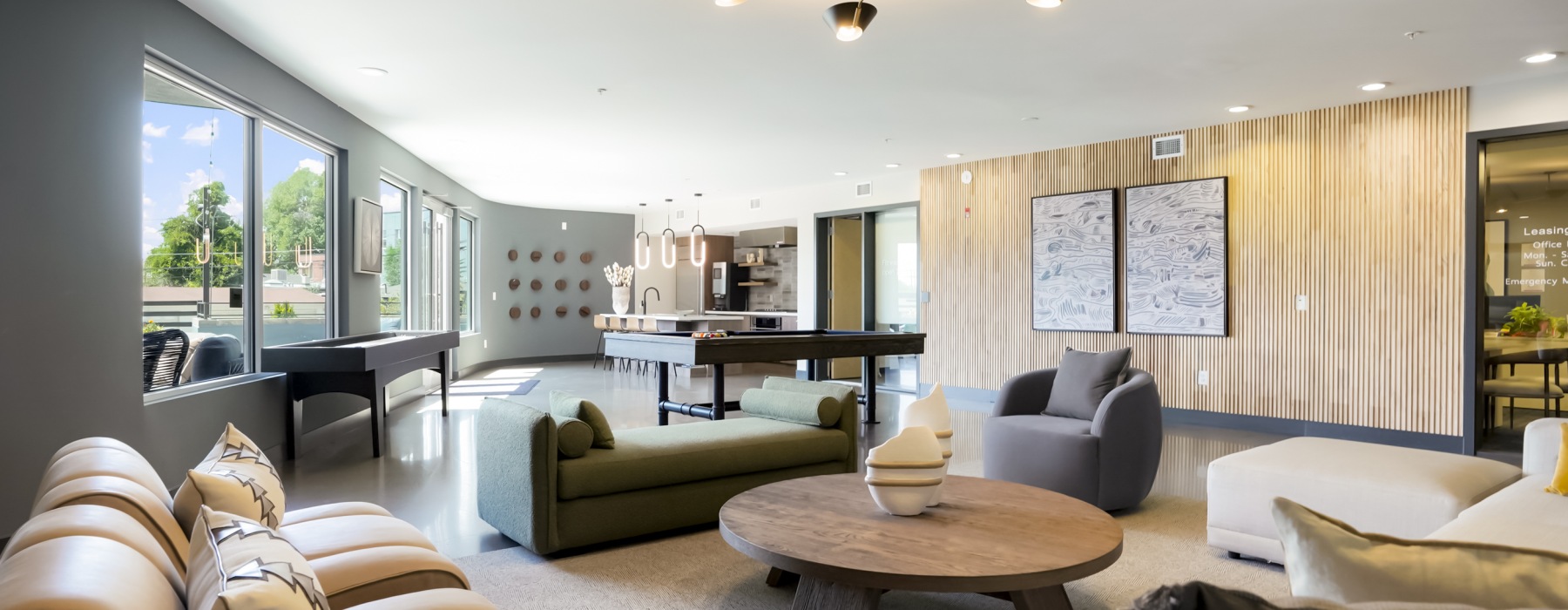 LoHi Gold Clubhouse Lounge Space